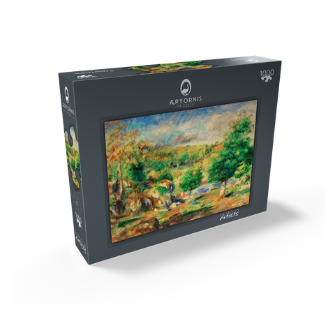 Chestnut Trees, Pont-Aven (Châtaigniers, Pont-Aven) (1892) by Pierre-Auguste Renoir 1000 Jigsaw Puzzle box view1