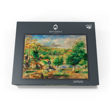 Chestnut Trees, Pont-Aven (Châtaigniers, Pont-Aven) (1892) by Pierre-Auguste Renoir 1000 Jigsaw Puzzle box view1