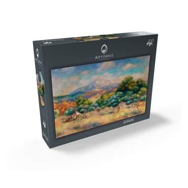 Mount of Sainte-Victoire 1888-1889 by Pierre-Auguste Renoir 100 Jigsaw Puzzle box view1