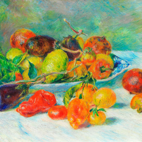Fruits of the Midi (1881) by Pierre-Auguste Renoir 1000 Jigsaw Puzzle 3D Modell