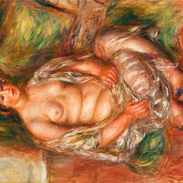 Seated Odalisque (Odalisque assise) (1918) by Pierre-Auguste Renoir 1000 Jigsaw Puzzle 3D Modell