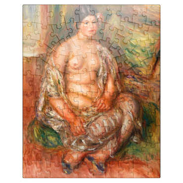 puzzleplate Seated Odalisque (Odalisque assise) 1918 by Pierre-Auguste Renoir 100 Jigsaw Puzzle