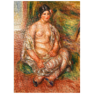 puzzleplate Seated Odalisque (Odalisque assise) 1918 by Pierre-Auguste Renoir 500 Jigsaw Puzzle