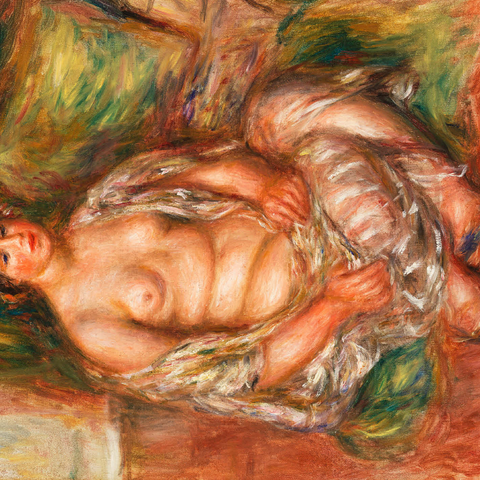 Seated Odalisque (Odalisque assise) 1918 by Pierre-Auguste Renoir 500 Jigsaw Puzzle 3D Modell