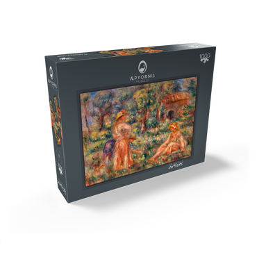 Girls in a Landscape (Jeunes filles dans un paysage) (1918) by Pierre-Auguste Renoir 1000 Jigsaw Puzzle box view1