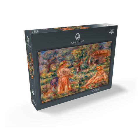 Girls in a Landscape (Jeunes filles dans un paysage) 1918 by Pierre-Auguste Renoir 100 Jigsaw Puzzle box view1