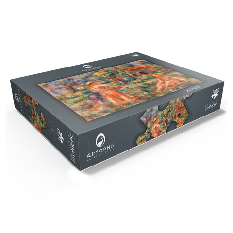 Girls in a Landscape (Jeunes filles dans un paysage) 1918 by Pierre-Auguste Renoir 500 Jigsaw Puzzle box view1