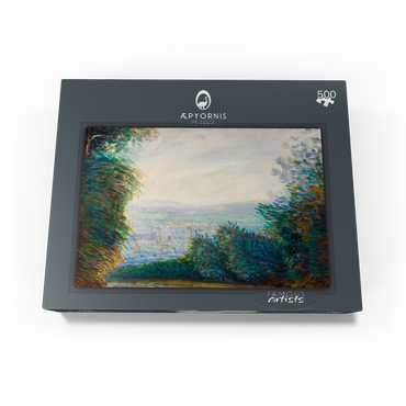 The Auvers Valley on the Oise River after 1884 by Pierre-Auguste Renoir 500 Jigsaw Puzzle box view1