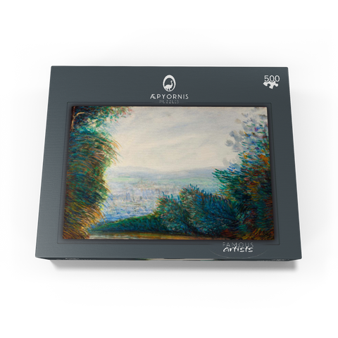 The Auvers Valley on the Oise River after 1884 by Pierre-Auguste Renoir 500 Jigsaw Puzzle box view1