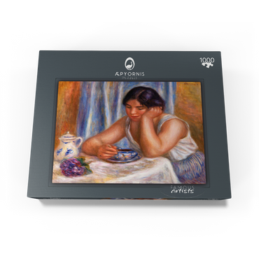 Cup of Chocolate (Femme prenant du chocolat) (1912) by Pierre-Auguste Renoir 1000 Jigsaw Puzzle box view1