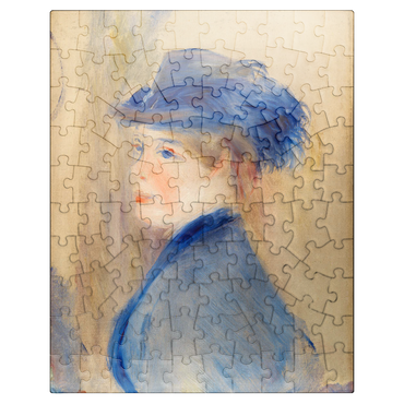 puzzleplate Bust of a Woman (Buste de femme) 1875 by Pierre-Auguste Renoir 100 Jigsaw Puzzle