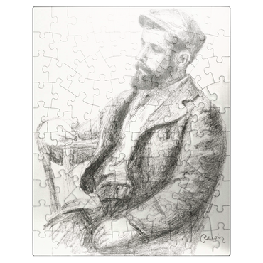 puzzleplate Portrait of Louis Valtat 1904 by Pierre-Auguste Renoir 100 Jigsaw Puzzle