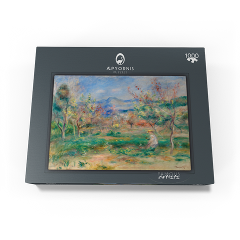Landscape (Paysage) (1900-1905) by Pierre-Auguste Renoir 1000 Jigsaw Puzzle box view1