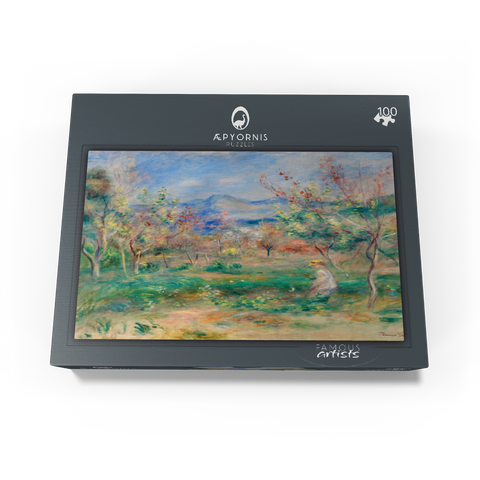Landscape (Paysage) 1900-1905 by Pierre-Auguste Renoir 100 Jigsaw Puzzle box view1
