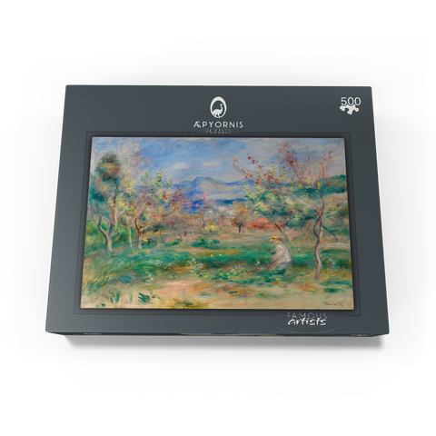 Landscape (Paysage) 1900-1905 by Pierre-Auguste Renoir 500 Jigsaw Puzzle box view1