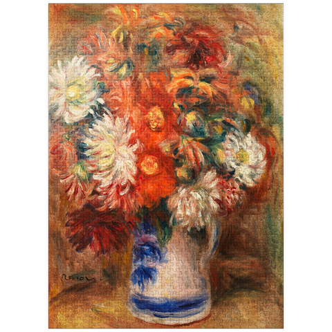 puzzleplate Bouquet (1919) by Pierre-Auguste Renoir 1000 Jigsaw Puzzle
