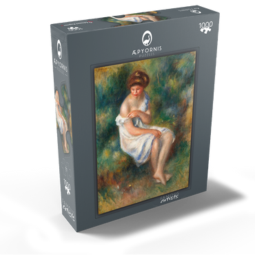 The Bather (1900) by Pierre-Auguste Renoir 1000 Jigsaw Puzzle box view1