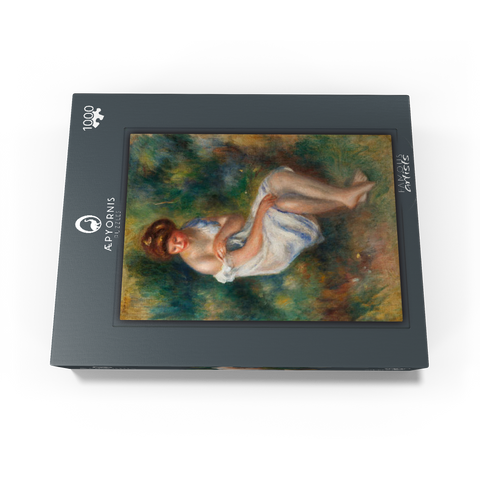 The Bather (1900) by Pierre-Auguste Renoir 1000 Jigsaw Puzzle box view1
