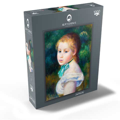 Head of Young Girl (Tête de jeune fille) 1885 by Pierre-Auguste Renoir 1000 Jigsaw Puzzle box view1