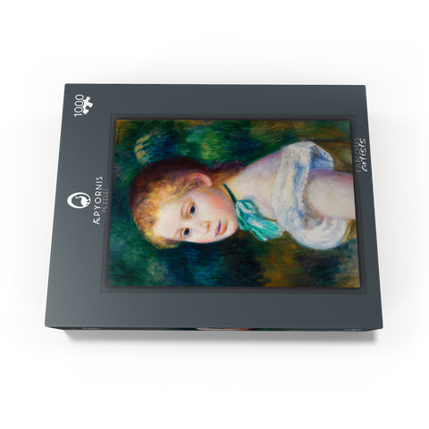 Head of Young Girl (Tête de jeune fille) 1885 by Pierre-Auguste Renoir 1000 Jigsaw Puzzle box view1