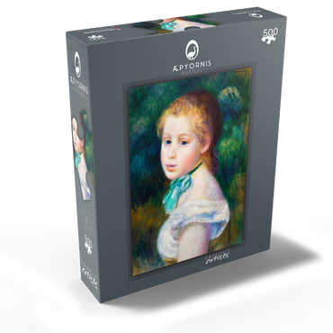 Head of Young Girl (Tête de jeune fille) 1885 by Pierre-Auguste Renoir 500 Jigsaw Puzzle box view1