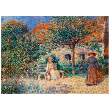 puzzleplate In Brittany (En Bretagne) 1886 by Pierre-Auguste Renoir 500 Jigsaw Puzzle
