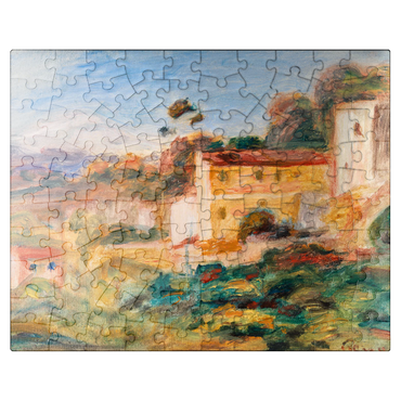 puzzleplate Landscape (Paysage) 1911 by Pierre-Auguste Renoir 100 Jigsaw Puzzle