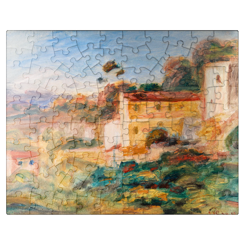 puzzleplate Landscape (Paysage) 1911 by Pierre-Auguste Renoir 100 Jigsaw Puzzle