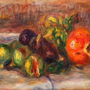 Pomegranate and Figs (Grenade et figues) (1917) by Pierre-Auguste Renoir 1000 Jigsaw Puzzle 3D Modell