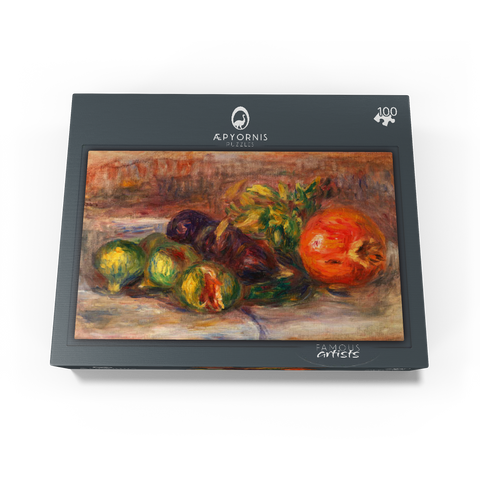 Pomegranate and Figs (Grenade et figues) 1917 by Pierre-Auguste Renoir 100 Jigsaw Puzzle box view1