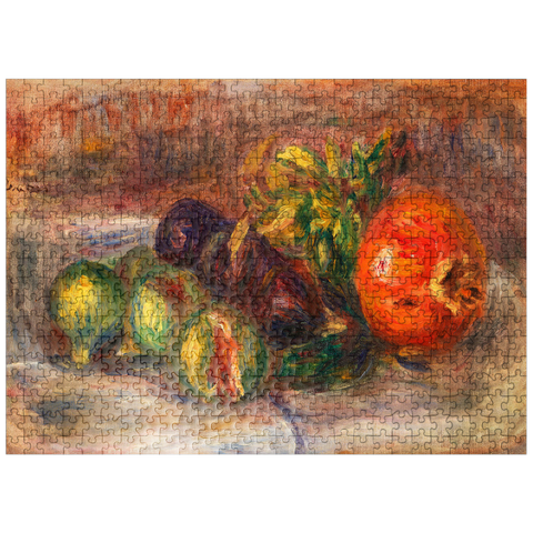 puzzleplate Pomegranate and Figs (Grenade et figues) 1917 by Pierre-Auguste Renoir 500 Jigsaw Puzzle