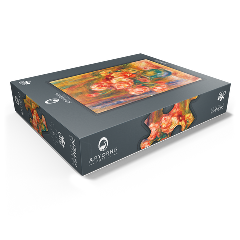 Vase of Roses 1890-1900 by Pierre-Auguste Renoir 500 Jigsaw Puzzle box view1