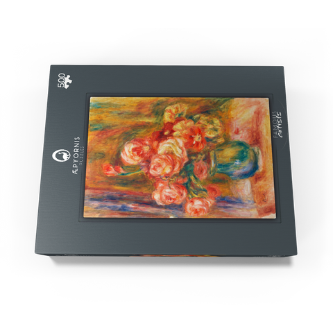 Vase of Roses 1890-1900 by Pierre-Auguste Renoir 500 Jigsaw Puzzle box view1