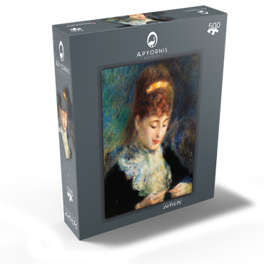 Woman Crocheting (Femme faisant du crochet) 1877 by Pierre-Auguste Renoir 500 Jigsaw Puzzle box view1