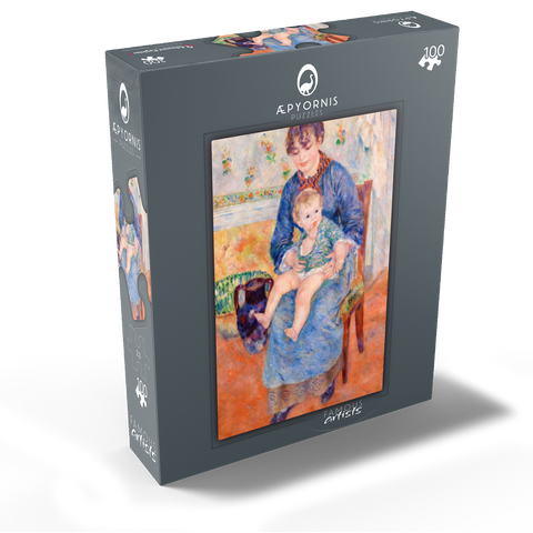 Young Mother (Jeune mère) 1881 by Pierre-Auguste Renoir 100 Jigsaw Puzzle box view1
