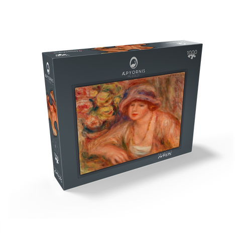Woman Leaning (Femme accoudée) (1918) by Pierre-Auguste Renoir 1000 Jigsaw Puzzle box view1