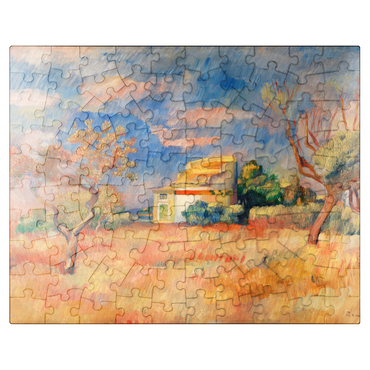 puzzleplate Dovecote at Bellevue (Pigeonnier de Bellevue) 1888-1889 by Pierre-Auguste Renoir 100 Jigsaw Puzzle