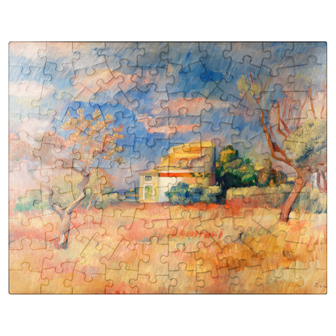 puzzleplate Dovecote at Bellevue (Pigeonnier de Bellevue) 1888-1889 by Pierre-Auguste Renoir 100 Jigsaw Puzzle