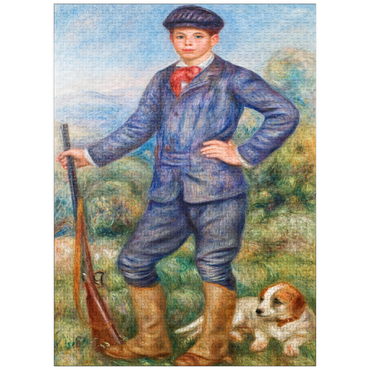 puzzleplate Jean as a Huntsman (1910) by Pierre-Auguste Renoir 1000 Jigsaw Puzzle