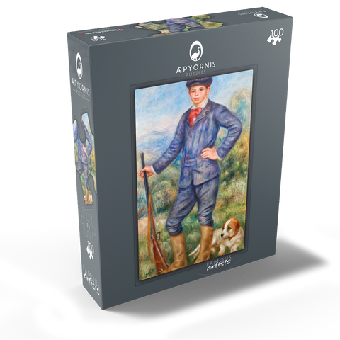Jean as a Huntsman 1910 by Pierre-Auguste Renoir 100 Jigsaw Puzzle box view1