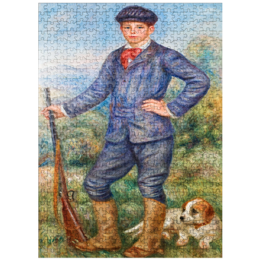 puzzleplate Jean as a Huntsman 1910 by Pierre-Auguste Renoir 500 Jigsaw Puzzle