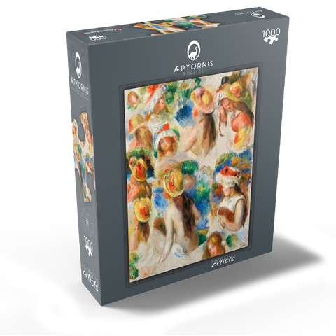 Study of Heads (Étude de têtes) (1890) by Pierre-Auguste Renoir 1000 Jigsaw Puzzle box view1