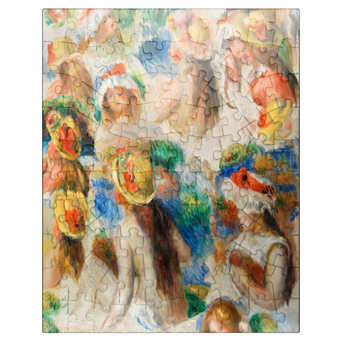 puzzleplate Study of Heads (Étude de têtes) 1890 by Pierre-Auguste Renoir 100 Jigsaw Puzzle