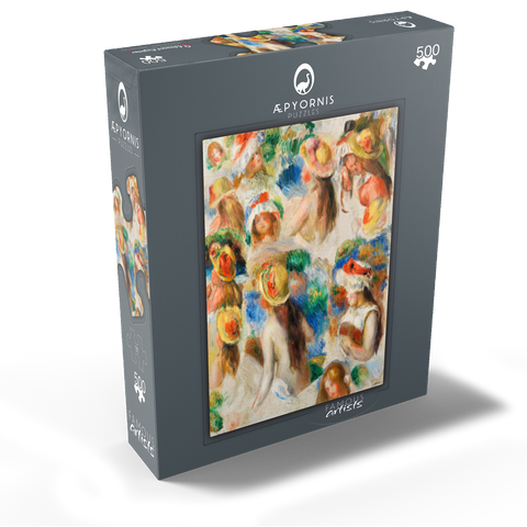 Study of Heads (Étude de têtes) 1890 by Pierre-Auguste Renoir 500 Jigsaw Puzzle box view1