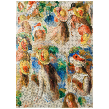puzzleplate Study of Heads (Étude de têtes) 1890 by Pierre-Auguste Renoir 500 Jigsaw Puzzle