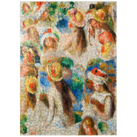 puzzleplate Study of Heads (Étude de têtes) 1890 by Pierre-Auguste Renoir 500 Jigsaw Puzzle