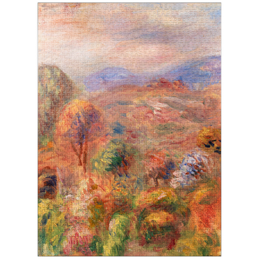 puzzleplate Landscape (Paysage) (1911) by Pierre-Auguste Renoir 1000 Jigsaw Puzzle