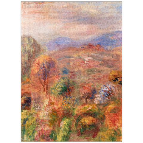 puzzleplate Landscape (Paysage) (1911) by Pierre-Auguste Renoir 1000 Jigsaw Puzzle