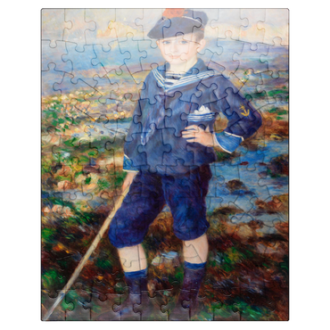 puzzleplate Sailor Boy Portrait of Robert Nunès 1883 by Pierre-Auguste Renoir 100 Jigsaw Puzzle