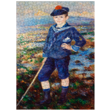 puzzleplate Sailor Boy Portrait of Robert Nunès 1883 by Pierre-Auguste Renoir 500 Jigsaw Puzzle